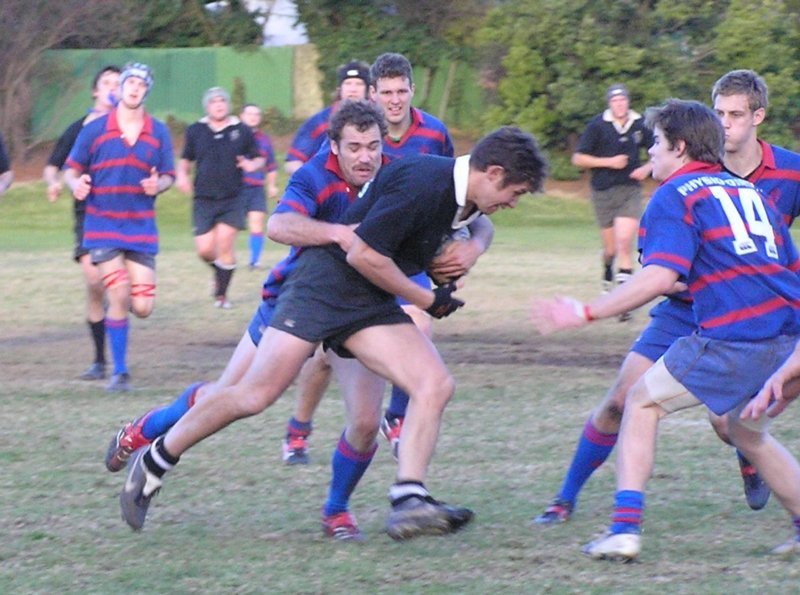 1st XV - Farquharson tackles